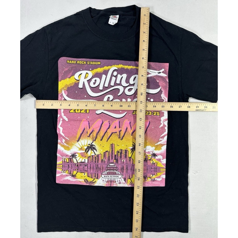 Rolling Loud Miami 2021 T-Shirt Size S A$AP Rocky Travis Scott Post Malone DMX - Picture 4 of 6